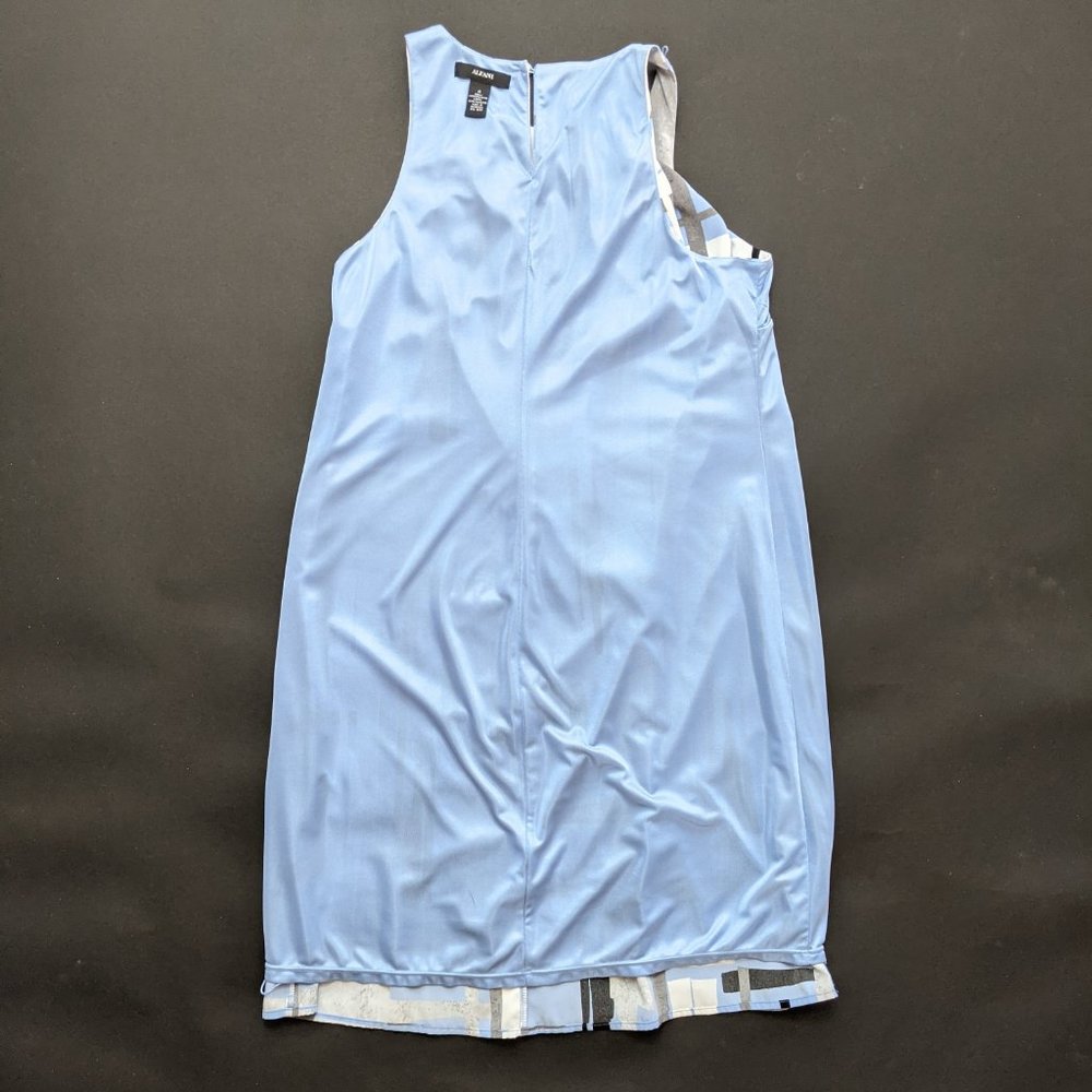 Alfani Geometric Pattern Blue Dress size: 4 - Picture 7 of 7